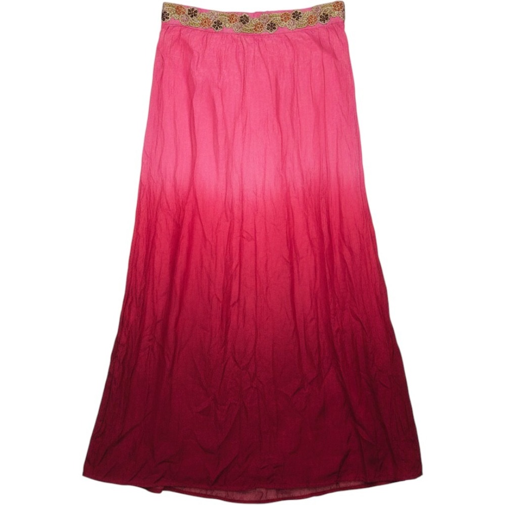 Chaudry Sports KC Viscose Bohemian Fairycore Hippie Maxi‎ Skirt